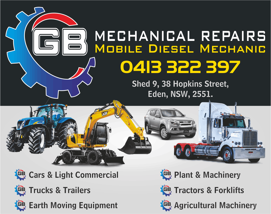 GB Mechanical Repairs Business Card